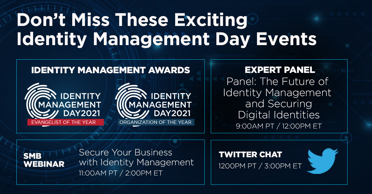 Identity Management Day Events Identity Defined Security Alliance